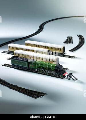 Ancora un colpo di vita del modello set ferroviarie Foto Stock