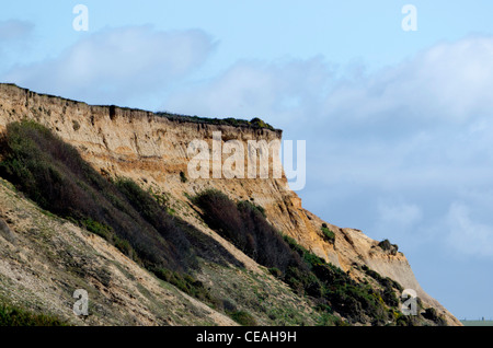 Barton on sea hampshire Foto Stock