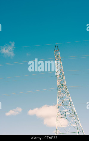 Linee elettriche Foto Stock