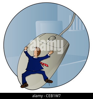 Problemi del computer Foto Stock