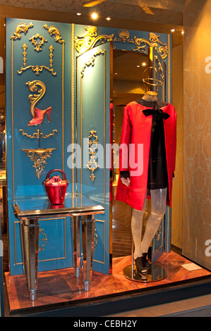 Miu Miu Miuccia Prada Parigi Rue Faubourg Saint Honoré Francia fashion designer couturier Foto Stock