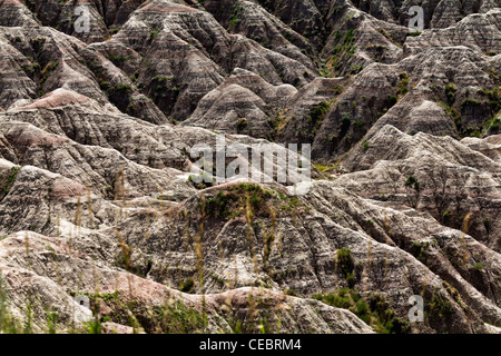 Badlands National Park South Dakota SD dall'alto immagini grandi ad alta risoluzione orizzontali negli Stati Uniti ad alta risoluzione Foto Stock
