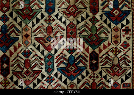 Persiano antico intrecciato Rug tappeto ARTE DELL ASIA Foto Stock