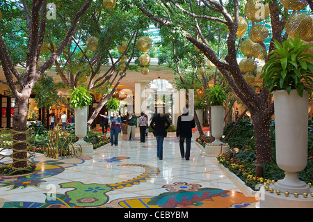 All'interno del Wynn di Las Vegas hotel e casino Foto Stock