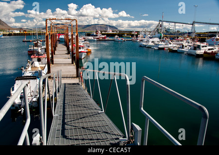 Akranes. A ovest dell'Islanda Foto Stock