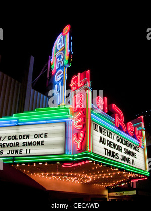 L'El Rey Theatre si trova a Miracle Mile area della regione Mid-Wilshire in Los Angeles, California. Foto Stock