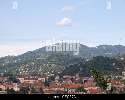 Chiesa barocca Basilica di Superga sulla sommità della collina di Torino Foto Stock