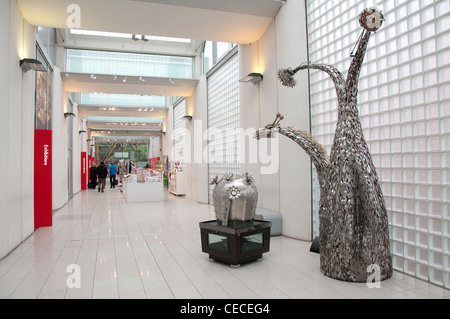 All'interno del Millenium Gallery nel centro della città di Sheffield, South Yorkshire Regno Unito Foto Stock