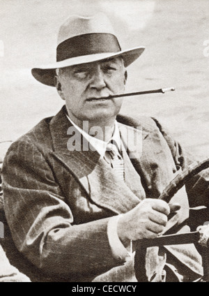 Richard Horatio Edgar Wallace, 1875 - 1932. Criminalità inglese scrittore, giornalista, scrittore, sceneggiatore e drammaturgo. Foto Stock