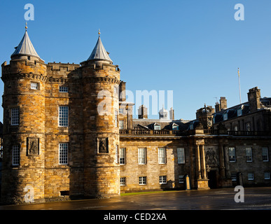 Palazzo di Holyroodhouse, Edimburgo Scozia UK Europa Foto Stock