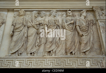 Ara Pacis Augustae, Roma, lazio, Italy Foto Stock