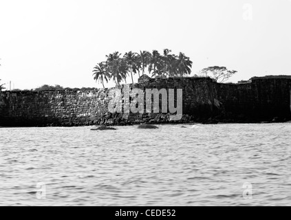 Mare Sindhudurg Fort fatta dal Marathas Foto Stock