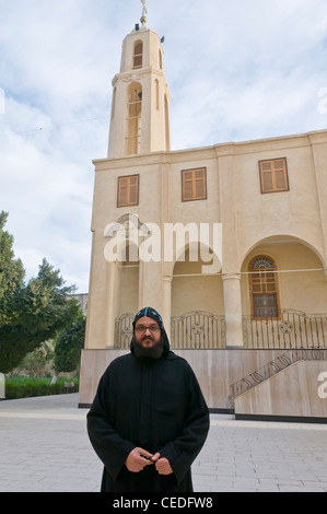 Monastero copto Deir el Moharraq Egitto Foto Stock