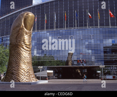 Il CNIT Convention Center, La Défense di Parigi, Île-de-France, Francia Foto Stock