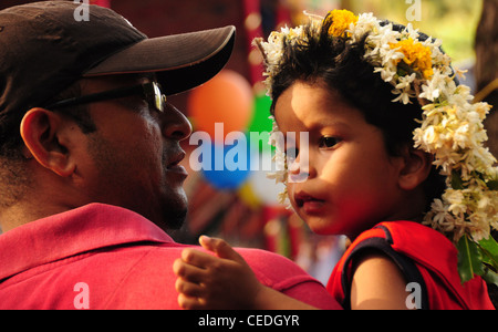 San Jao festival di San Giovanni Siolim, Goa Foto Stock