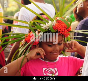 San Jao festival di San Giovanni Siolim, Goa Foto Stock