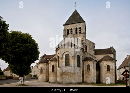 La Celle, Kirche Saint-Blaise Foto Stock