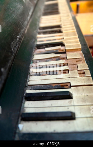 Ripartiti pianoforte Foto Stock