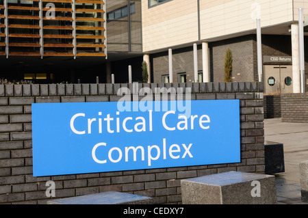 Critical Care complesso alla Ulster Hospital, Dundonald Foto Stock