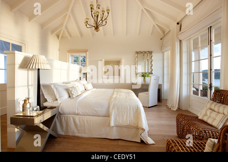 Sunrise camera da letto master suite Foto Stock