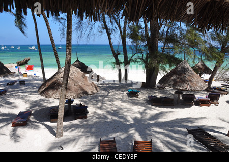 Beach Club Resort Kenya Foto Stock