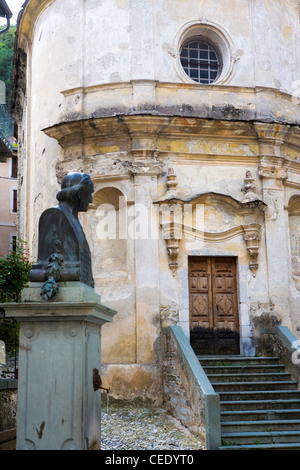 La Brigue, Roya Valley, Alpes-Maritimes, Francia. Foto Stock