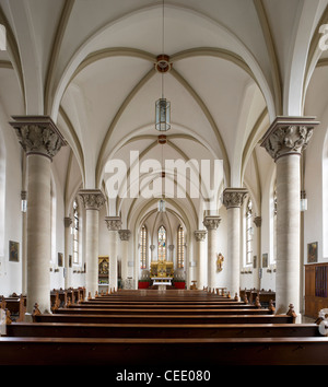 Bamberg, Maria-Hilf-Kirche Foto Stock