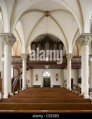 Bamberg, Maria-Hilf-Kirche Foto Stock