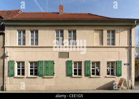 Nietzsche House e centro di documentazione, Naumburg, Sassonia-Anhalt, Germania, Europa Foto Stock