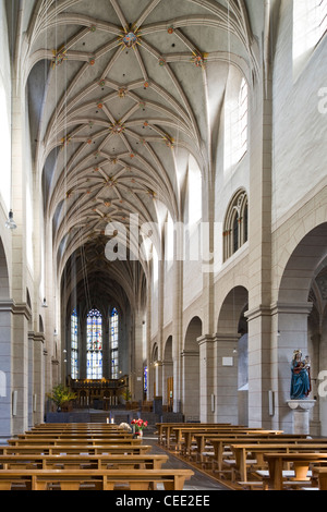 Trier, Benediktiner-Abteikirche San Matthias Foto Stock