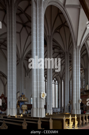 Görlitz, Pfarrkirche San Peter und Paul Foto Stock