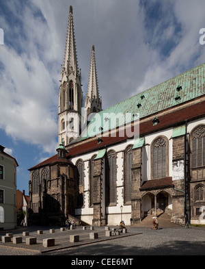 Görlitz, Pfarrkirche San Peter und Paul Foto Stock