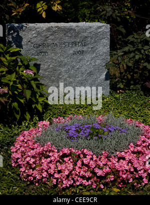 Kilchberg bei Zürich, Friedhof Foto Stock