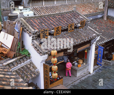 Dinastia Sung Village, Kowloon, Hong Kong, Repubblica Popolare di Cina Foto Stock