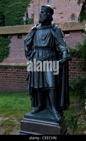 Malbork (Marienburg), Ordensschloß Foto Stock