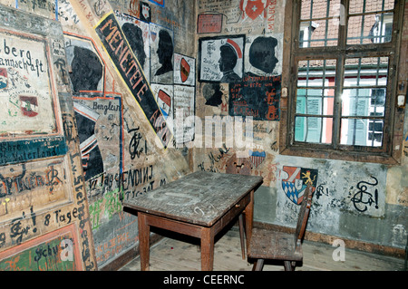 Gli studenti carcere (Studentenkarzer), Heidelberg, Germania Foto Stock