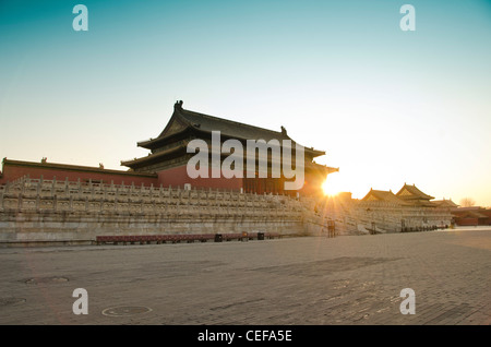 La Città Proibita (Palace Museum) a Pechino, Cina Foto Stock