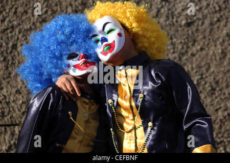 Clown Boys, Payasos Foto Stock