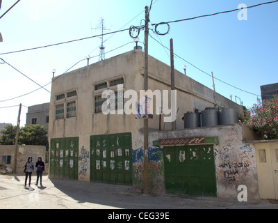 Palestina,West Bank,Bhetlehem,Betlemme area.Dheishie rifugiati palestinesi Foto Stock