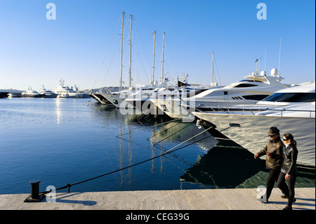 Marina in Paleo Faliro, Atene, Grecia, Europa Foto Stock