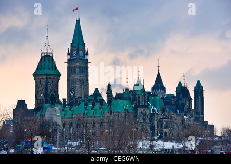 Il Parlamento, Ottawa, Canada Foto Stock