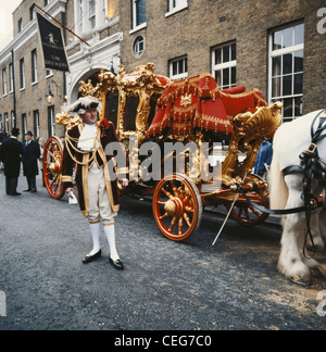Lord Mayor allenatore Londra Inghilterra GB UK Foto Stock