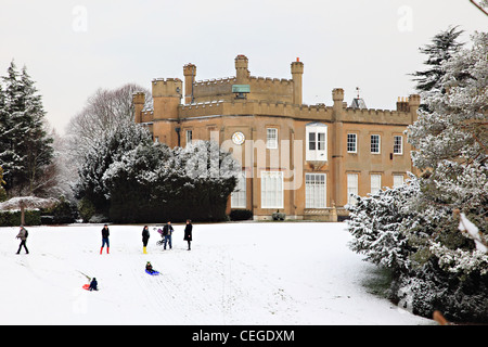 Mansion in Nonsuch Park, Cheam Surrey, Inghilterra Foto Stock