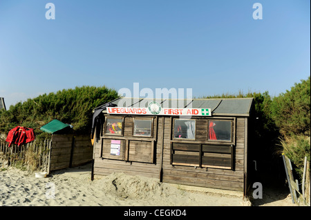 West Wittering Beach, West Sussex, in Inghilterra Foto Stock