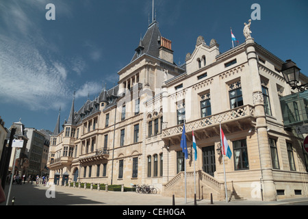 Il Palais Grand Ducal nella città di Lussemburgo, Granducato di Lussemburgo. Foto Stock