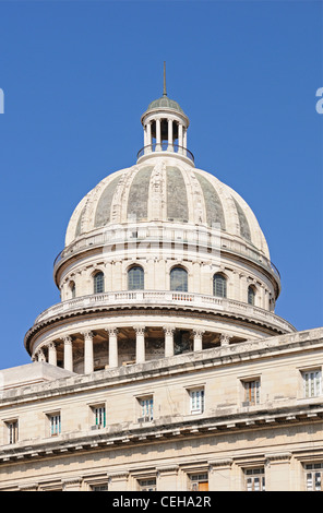 Capitol nazionale edificio nella città vecchia di Havanna, La Habana, la città capitale di Havana, Cuba, Caraibi Foto Stock