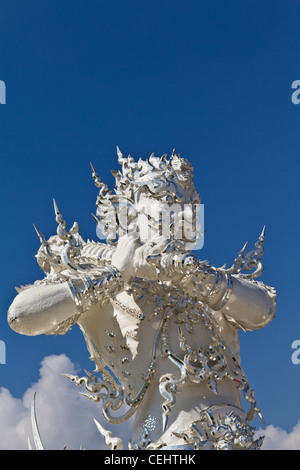 Elemento di arte Thailandese presi da Wat Rong Khun,provincia di Chiang Rai Thailandia Foto Stock