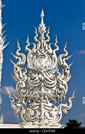 Elemento di arte Thailandese presi da Wat Rong Khun,provincia di Chiang Rai Thailandia Foto Stock