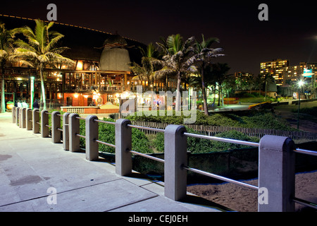 Moyos Ristorante al Molo Ushaka,Durban,KwaZulu-Natal. Foto Stock