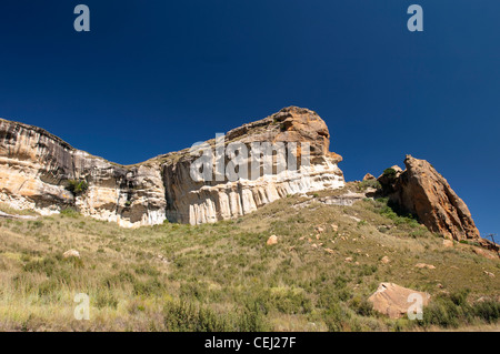 Montagne,Sterkfontein Dam riserva naturale,vicino a Harrismith,Free Provincia Stato Foto Stock